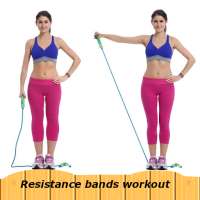 Resistance bands workout on 9Apps