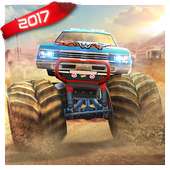 Monster Truck Games :  Offroad Hill Dash Racing