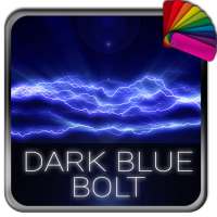 Dark Blue Bolt Xperia Theme on 9Apps