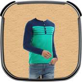 Man in T-Shirt Photo Suit on 9Apps
