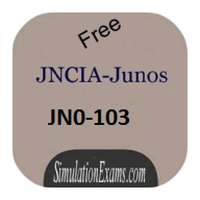 JNCIA-Junos JN0-103 Exam Sim on 9Apps