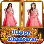 Dhanteras Dual Photo Frame