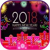 Happy New Year 2018 Photo Frame