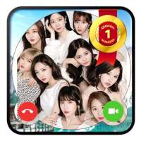 Twice calling - callprank - fakechat and wallpaper