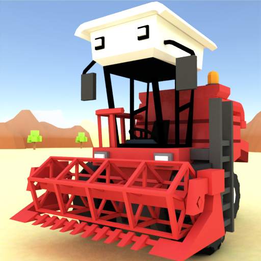 Blocky Farm Racing & Simulator - driving game