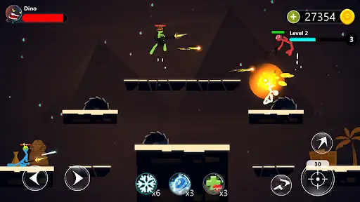 Stickman Fighter Infinity - Super Action Heroes - All Levels 1 - 9  (Android, iOS) 