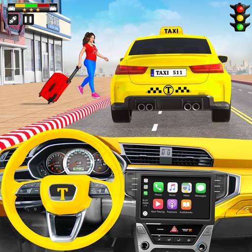 Taxi Car Driving School Sim