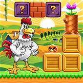 Super poulet run - Escape jungle world adventures