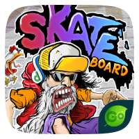 Skate Graffiti GO Keyboard Theme