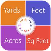 Acres to Square Feet & Yard to Feet Convertor