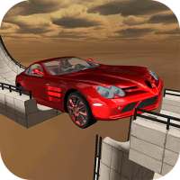 Sky Car Driving on Extreme Stunt Track