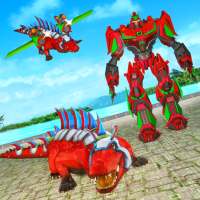 Flying Crocodile Robot Transformation Game on 9Apps