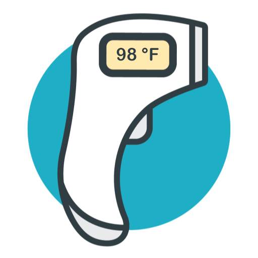 Thermometer for Fever - Body Temperature Gun Diary