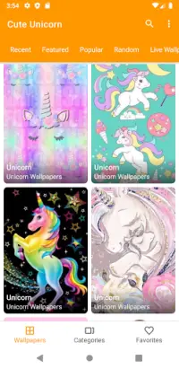 Descarga de la aplicación Cute Unicorn wallpapers 4K 2023 - Gratis - 9Apps