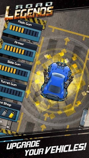 Road Legends - Car Racing Shooting Games For Free screenshot 3
