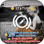 Sorry Photo Lyrical Video Status Maker on 9Apps