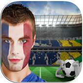 Europe Flag-Face Football