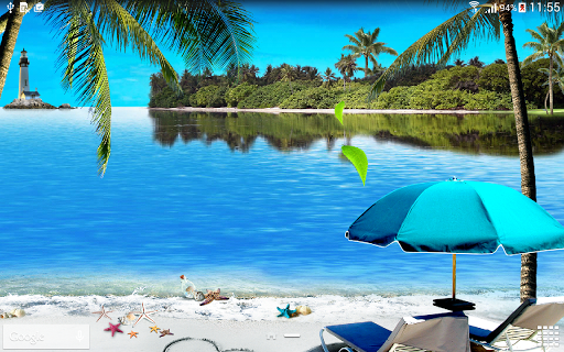 Tropical Beach Live Wallpaper v140 APK for Android