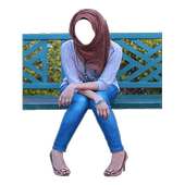 Hijab Selfie - Blue Jeans