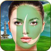 Pakistan Flag Face – Profile Photo Shop Frame App on 9Apps