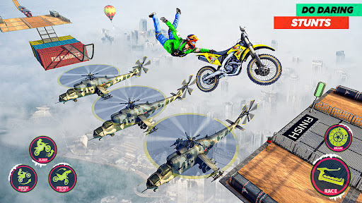 Bike Stunt 3d Motorcycle Games screenshot 16