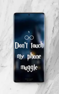 Do Not Touch My Phone Wallpaper for your smartphone