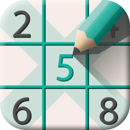 Sudoku X: Diagonal sudoku game