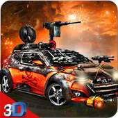 Hungry Zombies Shooting Game: Highway Car Racing