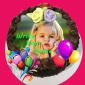 Birthday Cake - Name and Photo on 9Apps