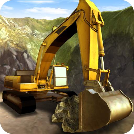 Construction Excavator 3D Sim