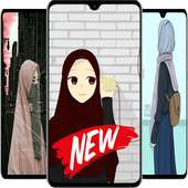 Wallpaper- Hijab Muslimah& Girly on 9Apps
