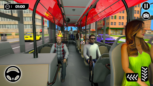 Bus Simulator 3D Permainan Bis screenshot 2