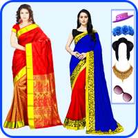 Women Design Saree Pic Editor