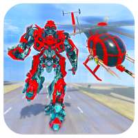 Helicopter Robot Battle: Robot Transformation Game