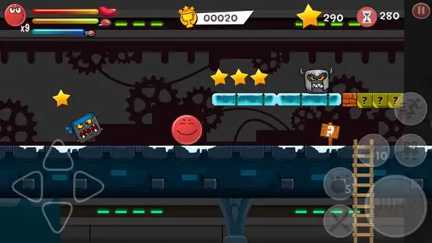 RED BALL 1 Complete GamePlay All Levels (1 -14) with Boss Fight 