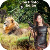 Lion Photo Editor - cut paste Photo