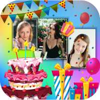 Birthday photo collage (frame) on 9Apps