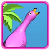 フロッピ フラミンゴ  (Floppy Flamingo)