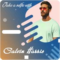Take a selfie with Calvin Harris