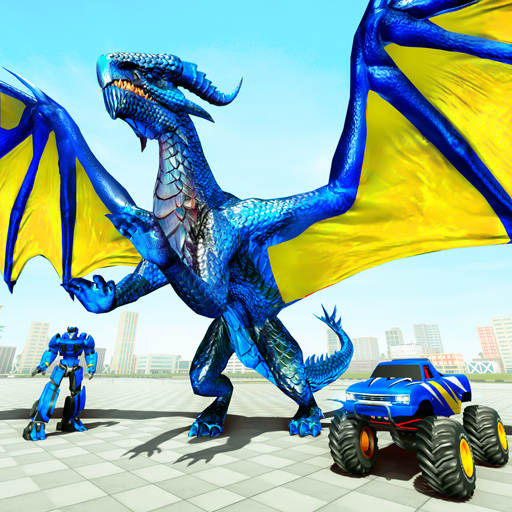 Dragon Robot Car Transform