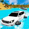 Beach Jeep Water Real Surfing