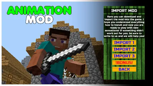 Player Animation Mod for MCPE APK Download 2023 - Free - 9Apps