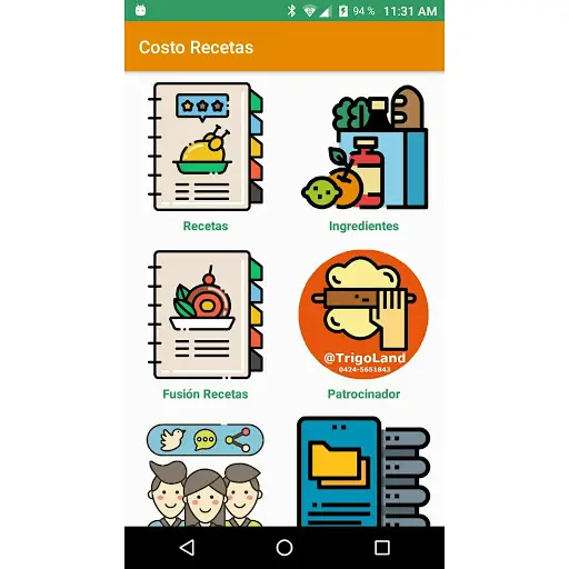 Descarga de la aplicación Costo Recetas 2023 - Gratis - 9Apps