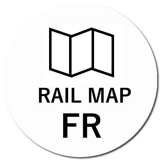 RailMap France TGV Paris RER Metro Bus