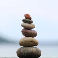 Mindfulness Rock Balance