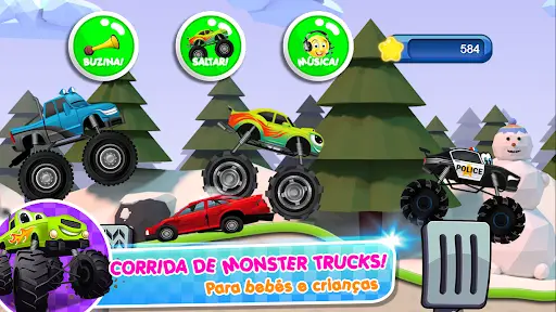 Desenho de Grave Digger Monster Truck para colorir