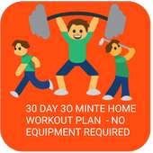 Home Workout Plan  - No Equipment