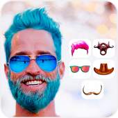 Man Mustache Beard Face Editor