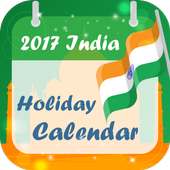 Holiday Calendar 2017 India