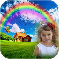 Rainbow Photo Frames - Rain Photo Editor on 9Apps